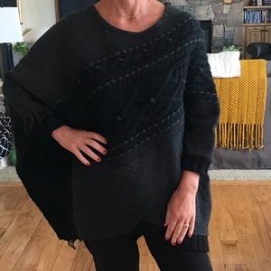 Sweater Poncho from Anthropologie